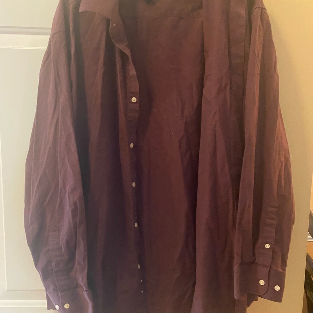 Plum colored dress shirt